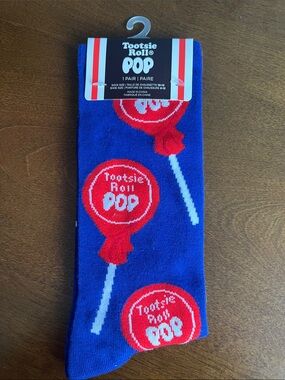 Tootsie Roll Pop Crew Socks